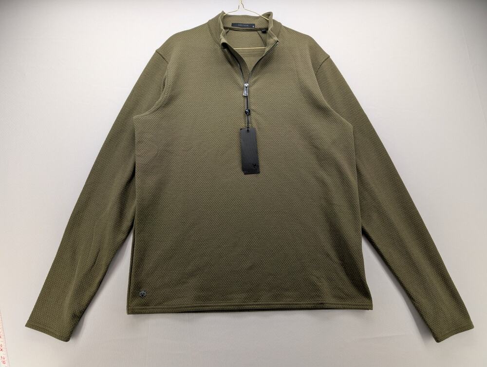 NWT Greyson Troy Quarter-Zip in Camp size Medium